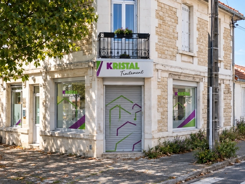 Façade de l'agence au 82 boulevard Émile Delmas