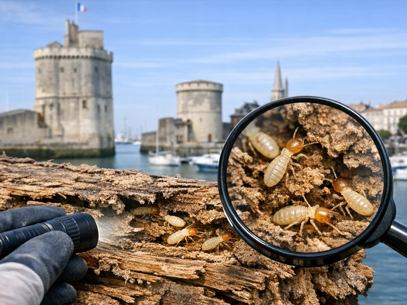 diagnostic termites La Rochelle expert bois