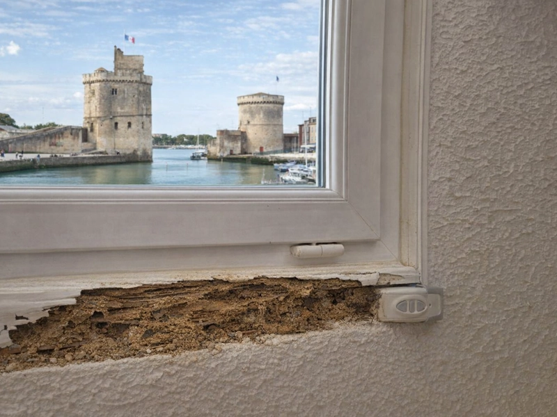 maison degats termites structure bois